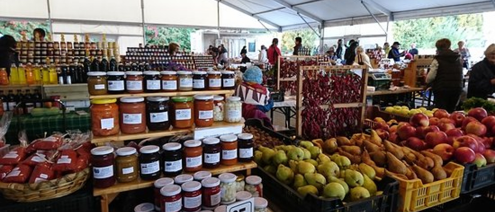 Bauernmarkt in Heviz